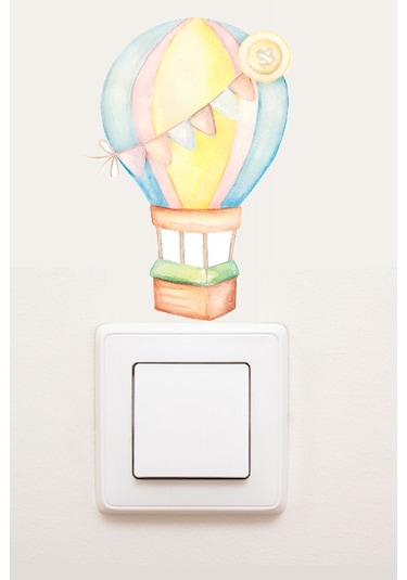 MSticker Sevimli Priz Sticker - Balon
