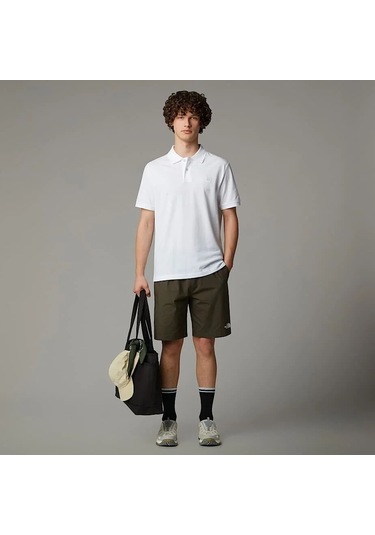 The North Face M Essentıal Regular Polo Erkek Tişört Nf0a8c1pfn41 Nf0a8c1pfn41 Bey Beyaz