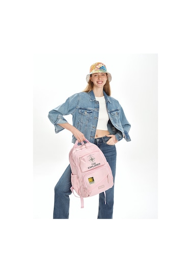 Pierre Cardin Sırt Çantası 07pc18117 Pembe