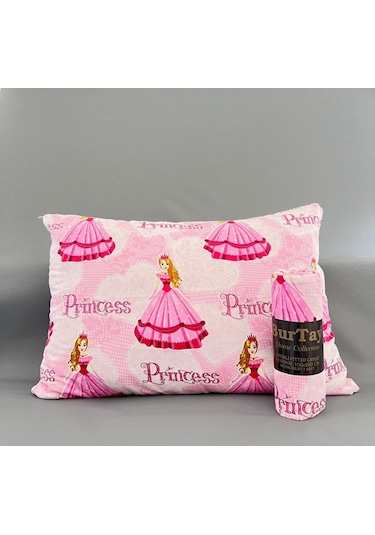 Prenses Tek Kişilik Lastikli Fitted Çarşaf Takımı