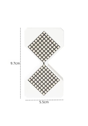 Monozone Dijital Kum Saati Zamanlayıcı Doğum Günü Hediyesi Led Elektronik Kum Saati Ev Dekorasyon