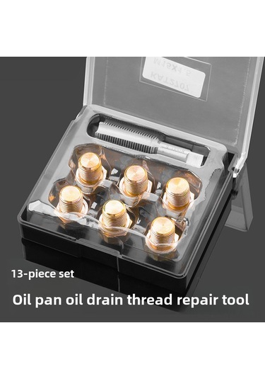 Geeksen M13x1.25 Motor Yağ Panosu Vida Kayması Tamiri Araçları - Vida Ve Dişli Tamir Aleti