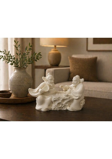 Feng Shui Bilgelik Ve Strateji Figürü Ustalık Ve Zihinsel Güç Objesi