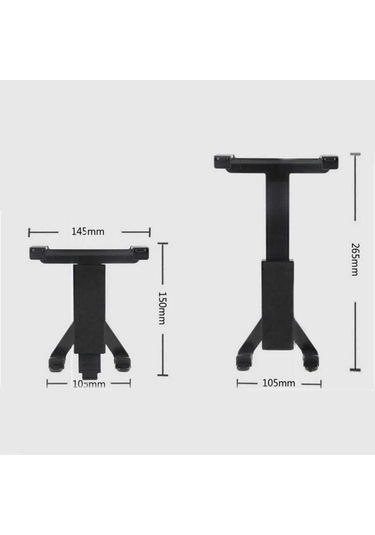 Araç Içi Tablet Tutucu Koltuk Arkası Telefon Tablet Tutucu Dvd-C+-Siyah