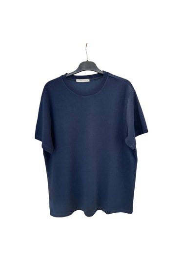 9008 Düz Tişört Şort Takım Lacivert