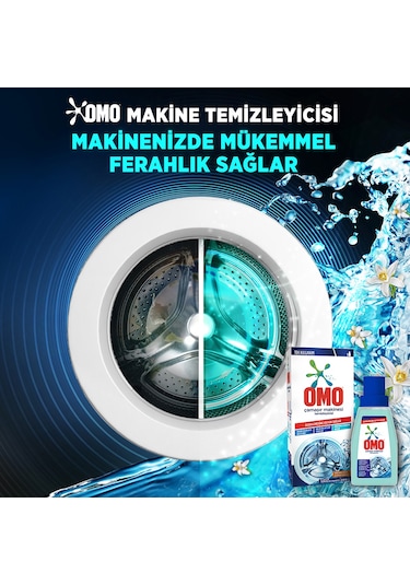 Omo Çamaşır Makinesi Temizleyicisi Çam Esintisi 3 x 200 ML