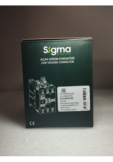 Scg095230 Scg-95 45kw 95a 230v A.g.kontaktör