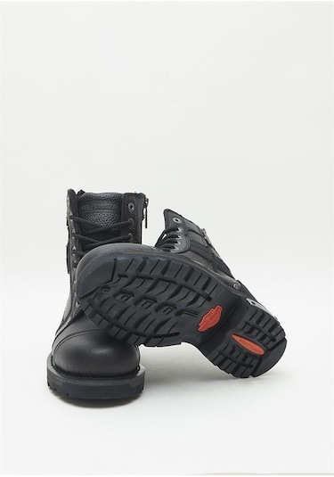 Harley Davidson Carter Black Deri Erkek Bot