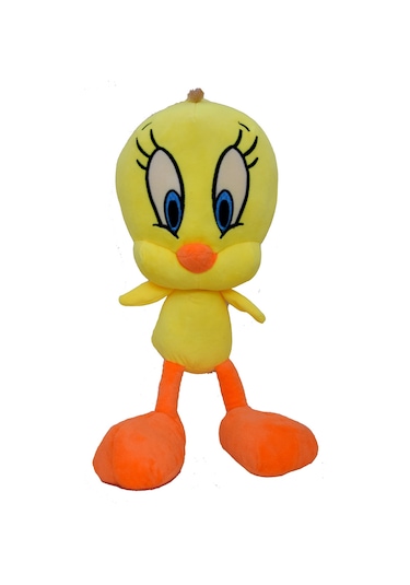Tweety Civciv Peluş Oyuncak Sevimli Kuş Pelüş 40 Cm Sarı