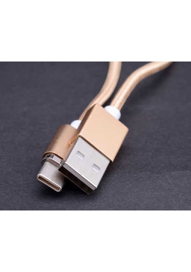 Ekılıf - Type-c Usb Mıknatıslı Usb Kablo - Siyah - T5069 Siyah
