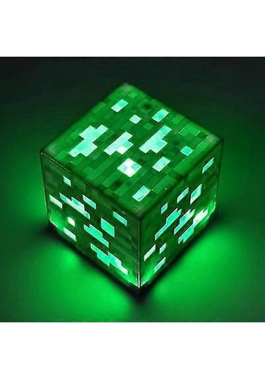 Yaju Çevresel Şarj Edilebilir El Feneri Gece Lambası Mavi Madenci Çok Renkli