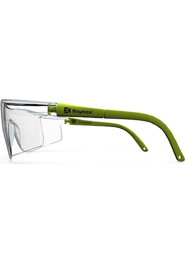 Baymax S-400 Standart Şeffaf Koruyucu Çapak İş Gözlüğü 3 Adet