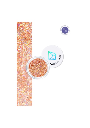 Twinkle Pop Çok Amaçlı Kullanım İçin Yoğun Sim İçerikli Jel Glitter Twinkle Pop Jelly Glitter 5 Coral Banzzak