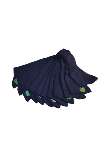 Erkek 12'Li Ince Yazlık Bambu Klasik Çorap Lacivert