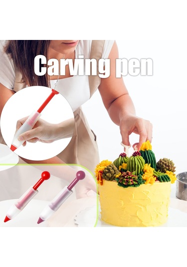 Duangduang Kek Kalıbı Mutfak Pişirme Kek Sıkma Krema Yazma Dekoratör Dekorasyon Kalem