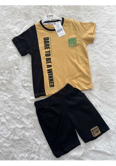 Newer Stop Şortlu İkili Takım HARDAL