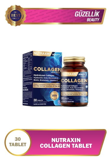 Nutraxin Collagen Hidrolize Kolajen 30 Tablet 4 Adet