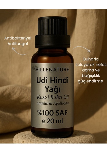 Villenature Udi Hindi Yağı Kust-i Bahri Oil Aquilaria Agallocha 20 Ml