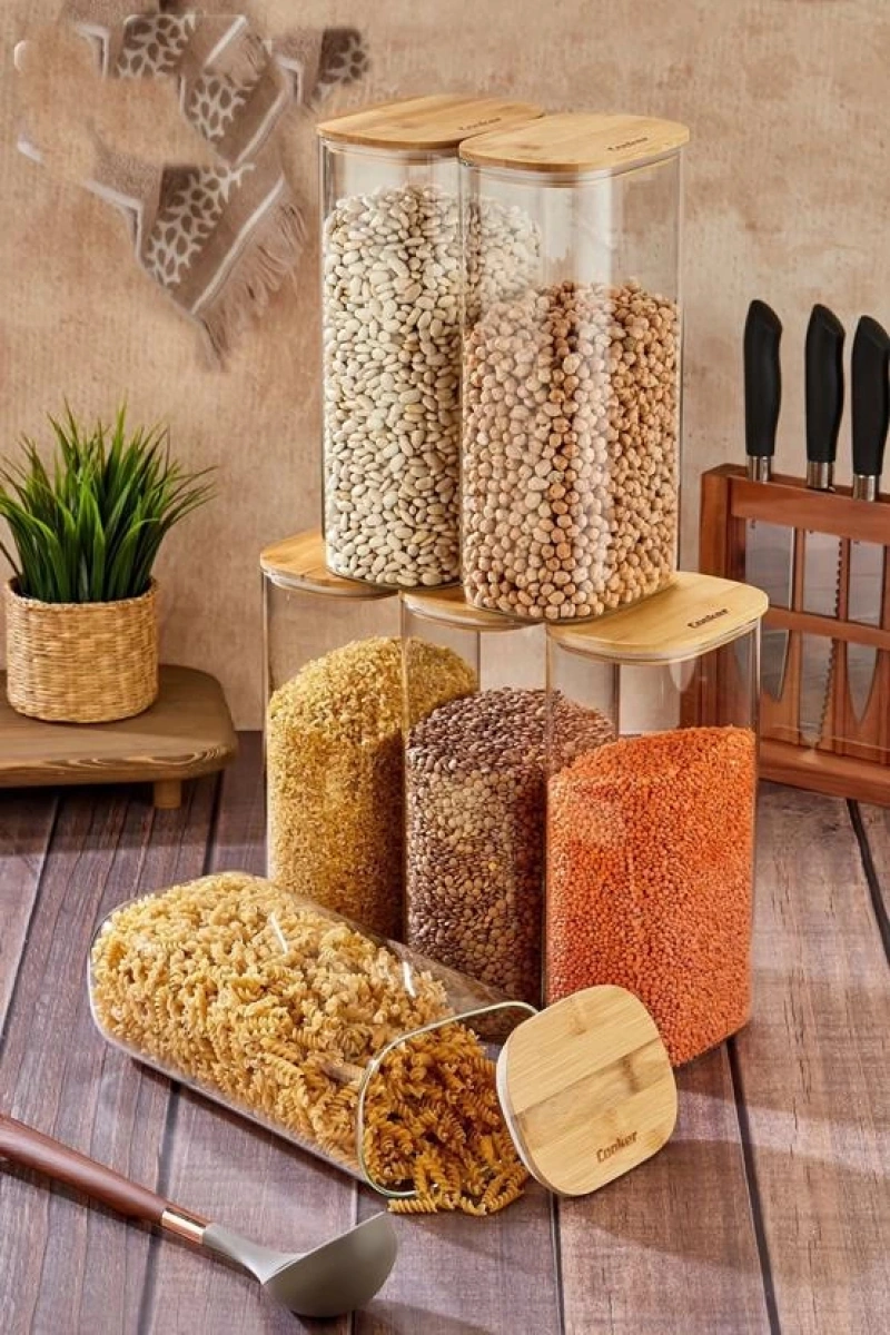 Cooker Borosilikat Oval Kavanoz 27 Cm Çok Renkli