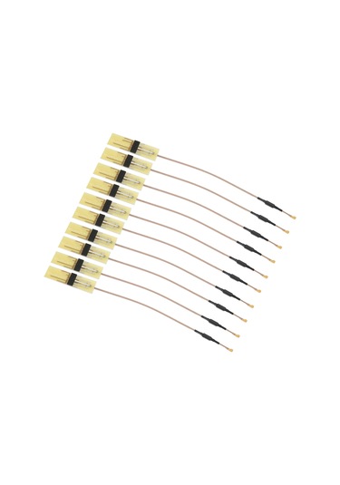 Yaleker 10 Adet 2.4g/5g Ipx Anten, Mini Pcı-e Wifi Bluetooth Dahili Anten, 17cm Uzunluk, Basit Kurulum, Plug & Play, Kaliteli Performans