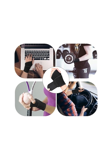 Arwex El Bilek Bandajı Elastik Sporcu Bilekliği