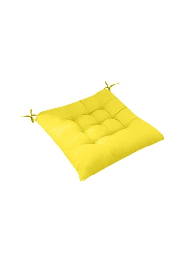 Xiyyadms Corn Sarı Poliester Sandalye Yastığı - Ev Bahçe Ofis Kullanıma Uygun, Konforlu, Nefes Alıcı, Sağlıklı Oturma Deneyimi DiğER