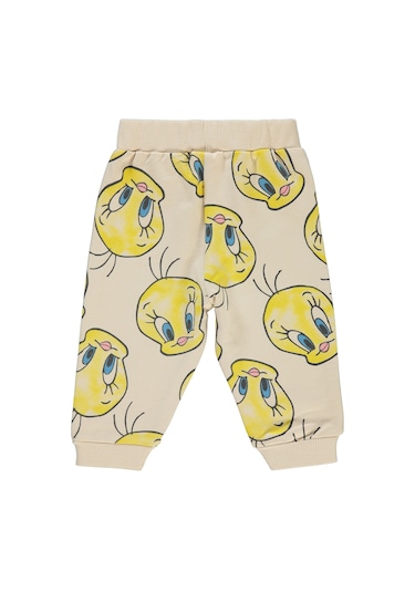 Tweety Kız Bebek Eşofman Altı 6-18 Ay Taş Rengi 42330174424s1-1 Taş