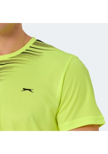Slazenger RAVEN Erkek  Neon Sarı Tişört