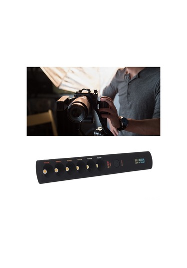 Lemestar Taşınabilir Usb Type C Şarjlı Işık Çubuğu - 2700k-6000k 6 Renk Sıcaklığı, Fotoğraf Makinesi Işıklandırması, Ev Işığı