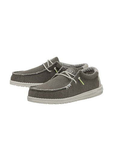 Hey Dude Wally Erkek Sneaker 40003 Flannel Grey/olive Grey