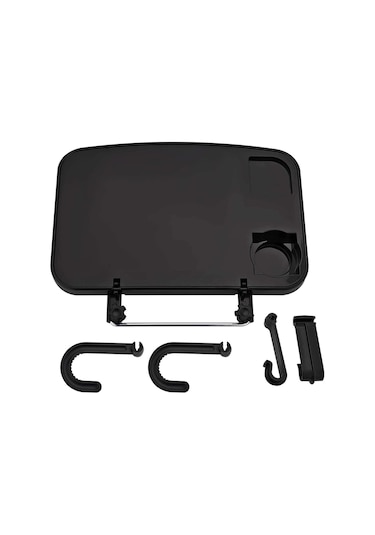 Araba Taşınabilir Asılı Dizüstü Bilgisayar Tepsisi Katlanır Dizüstü Bilgisayar Çok Fonksiyonlu Direksiyon Telefon Tutucu 46470024