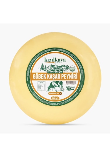 Kızılkaya Çiftlik Göbek Kaşar Peyniri 1 KG