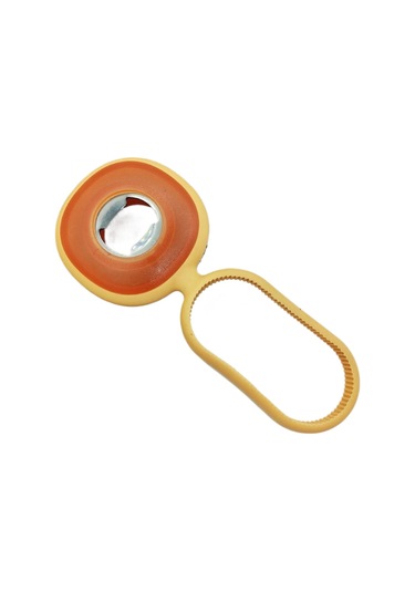 Jzcat Elle Preslenmiş Silikon Şişe Açacağı-sarı Sarı