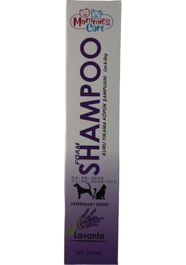 Mommies Care Lavanta Kokulu Kedi Köpek Kuru Yıkama Köpük Şampuan 250 ML