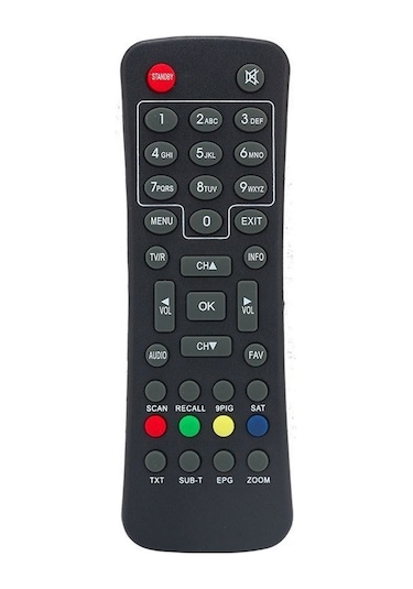 Kawai Kw-6250T Mini Scart Uydu Kumanda