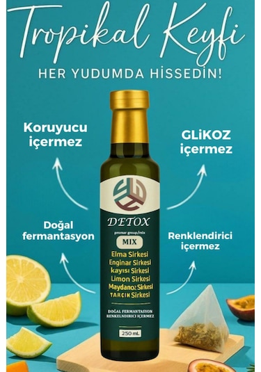 Mix  Sirkesi 250 Ml+ Kayısı  Sirkesi 250 Ml