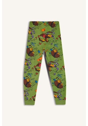 Defacto Erkek Çocuk Teenage Mutant Ninja Turtles:mutant Mayhem Pijama Takımı Uzun Kollu Üst Uzun Alt F3407a825augn75 Yeşil Defacto Erkek Çocuk Teenage Mutant Ninja Turtles:mutant Mayhem Pijama Takımı Uzun Kollu Üst Uzun Alt F3407a825augn75 Yeşil
