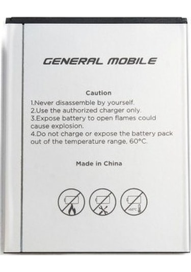 General Mobile Gm6 İçin Batarya Pil