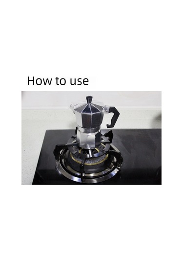 Mufunye Siyah Minimalist Mutfak Aparatı: Kahve Çayı,摩卡 Pot Ve Gaz Sobası İçin Dayanıklı, Kararlı Ve Uzun Ömürlü Konumlandırıcı Diğer