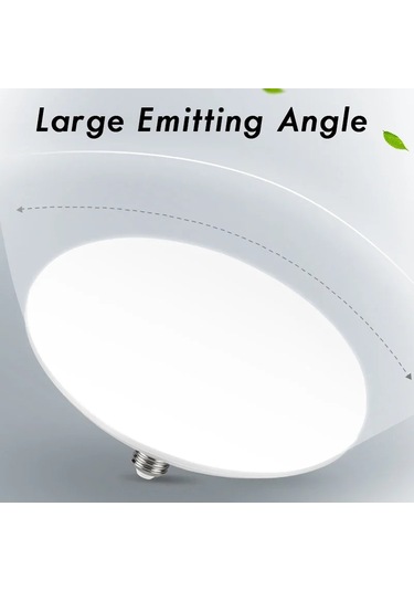 220v E27 Süper Parlak Led Ampul 100w Led Işık Kapalı Soğuk Beyaz Beyaz