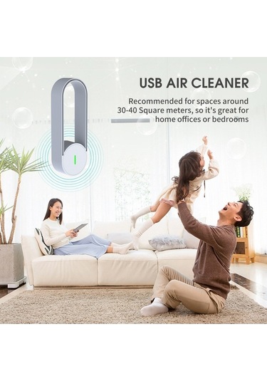 Fastbuy Hızlı Temizleme Hava净化器 30-40m², 99,7% Partikül Tutma, Mini Ev/ofis İçin, Usb Şarjlı, Turuncu Turuncu