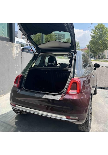 Fiat 500 Coupe Ferrous Arka Tampon Üstü Koruyucu 2016 Ve Üstü