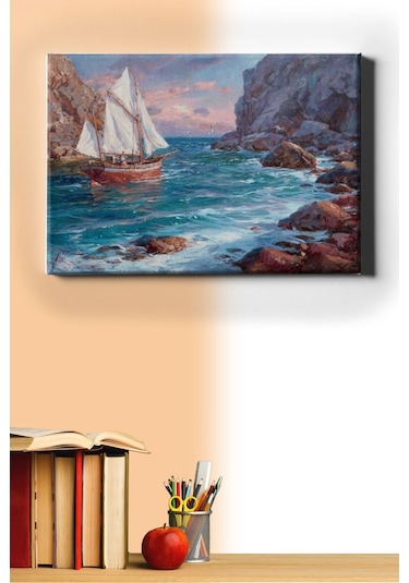 Webstyle Sayılarla Boyama Seti Kasnaklı Zor Yolculuk 60 X 75 Cm