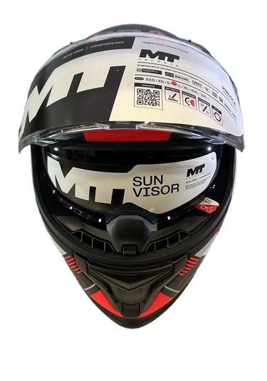 Mt Helmets Braker SV İnception B5 Kapalı Motosiklet Kaskı Mat Kırmızı