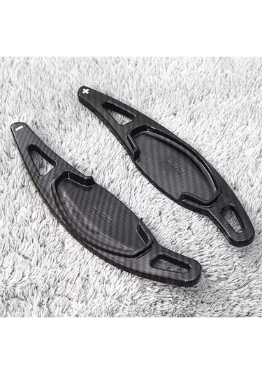 Honda Civic Fn1 Siyah Karbon F1 Kulakçık Vites 2022-2025 Kırmızı