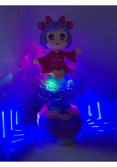 Rotate Petal Girl Işıklı Müzikli Haraketli Oyuncak