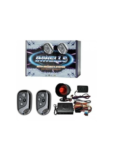 327414963 İnwells 3807 12 Volt Oto Alarm Sistemi Kumandalı