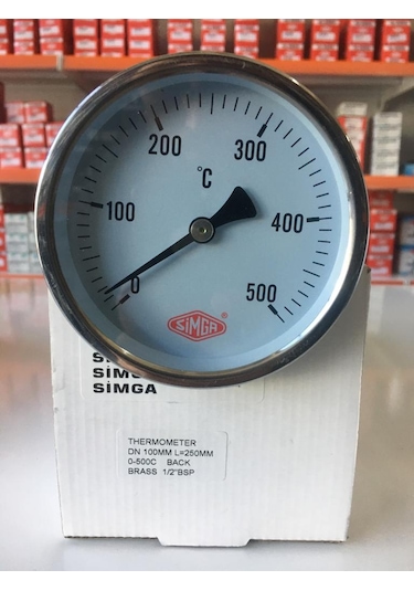 Simga 100 500c' 25 CM Dalma Boyu Fırın Termometresi