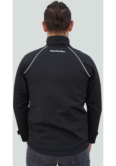 Uniprom Mercedes Mont Softshell Biyeli Model 5 Cepli Likralı Siyah