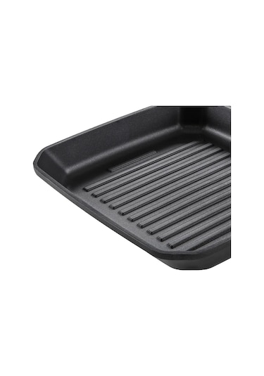 Nehir Royal Elite Siyah 26 cm Alüminyum Döküm Grill Tava